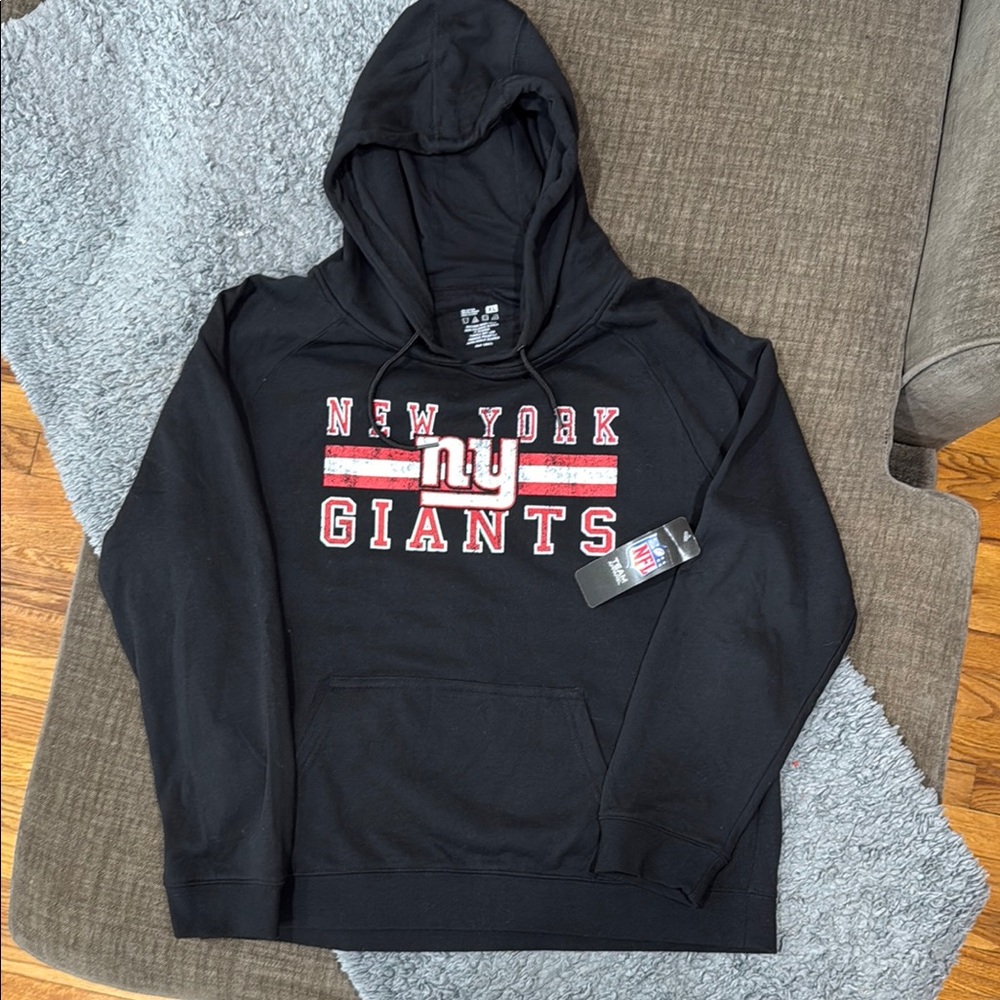 New York Giants Black Hoodie Size XL NWT